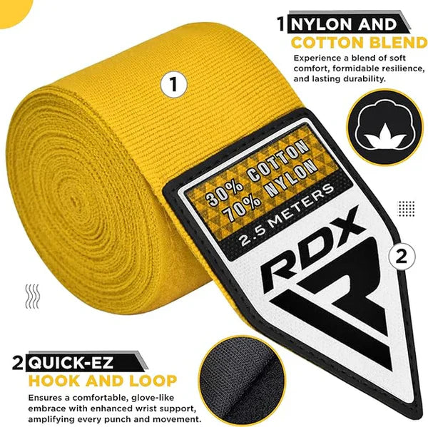 RDX WX Professional Boxing Hand Wraps