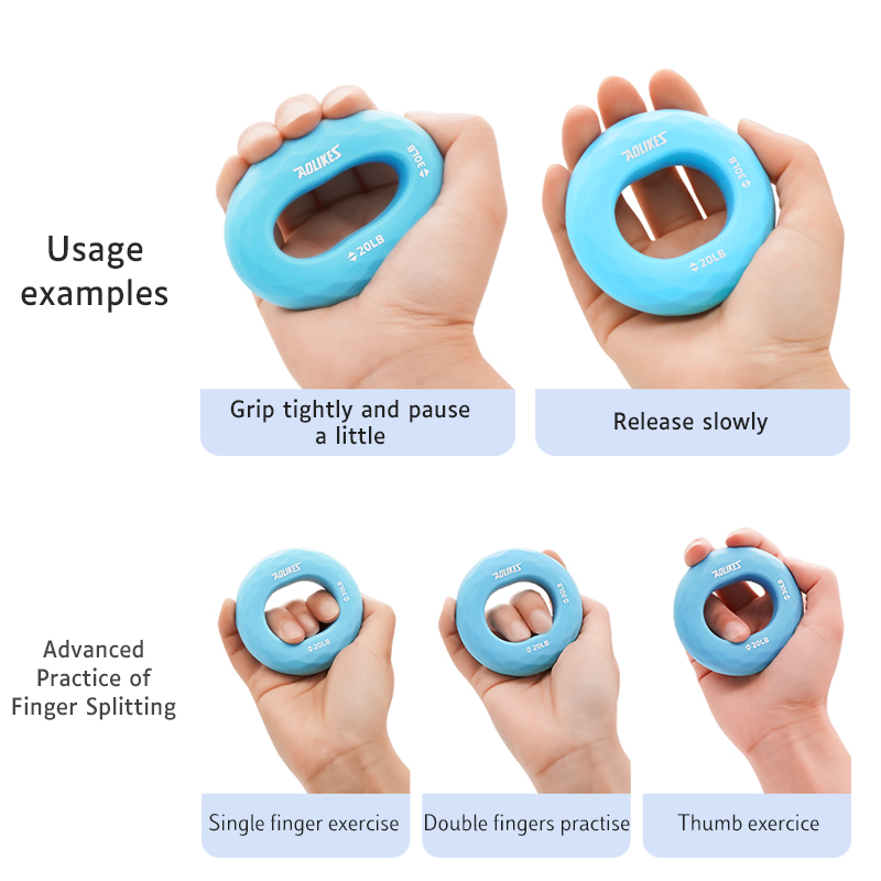 Silicone Hand Grip 40-50LBS