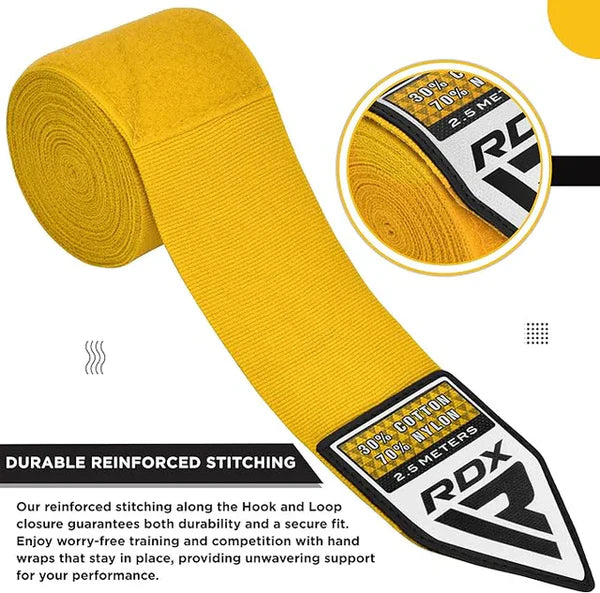 RDX WX Professional Boxing Hand Wraps