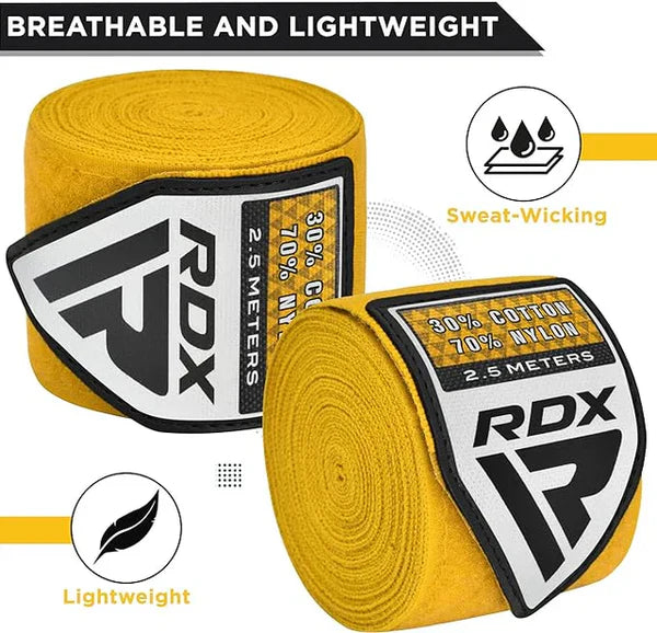 RDX WX Professional Boxing Hand Wraps