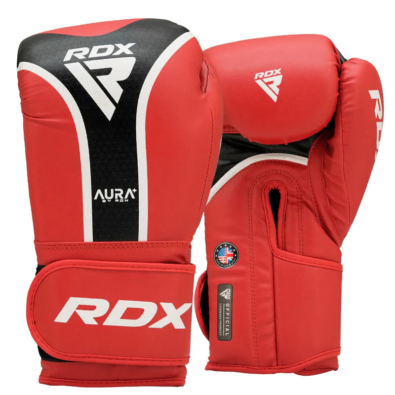 12oz RDX Aura Plus T-17 Boxing Gloves | Perfect for Jukestir Bag Work