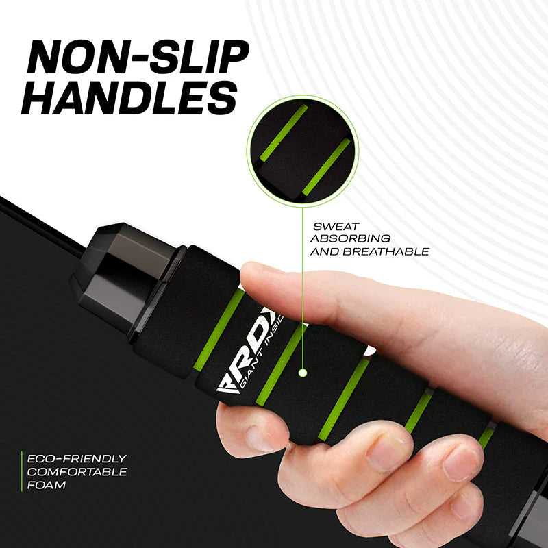 RDX Jump Rope (Green Trim)